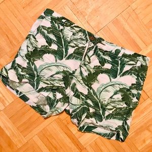 Old Navy Palm Leaf Shorts